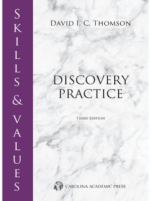 cover image of Skills & Values: Discovery Practice